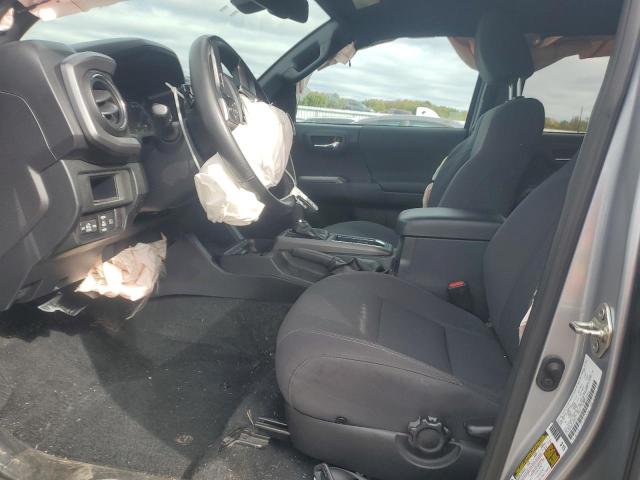 3TMCZ5AN3KM209016 - 2019 TOYOTA TACOMA DOUBLE CAB Серебристый фото 7