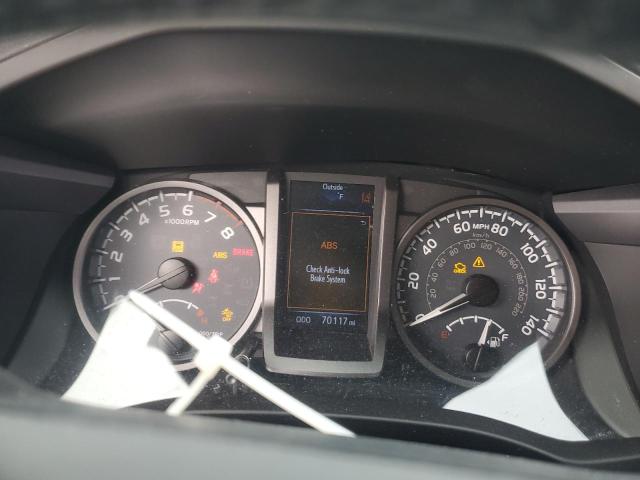 3TMCZ5AN3KM209016 - 2019 TOYOTA TACOMA DOUBLE CAB Серебристый фото 9