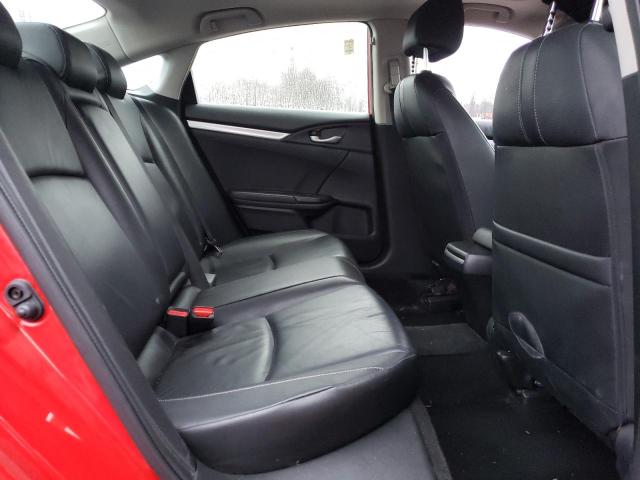 JHMFC1F76JX025195 - 2018 HONDA CIVIC EXL წითელი ფოტო 10