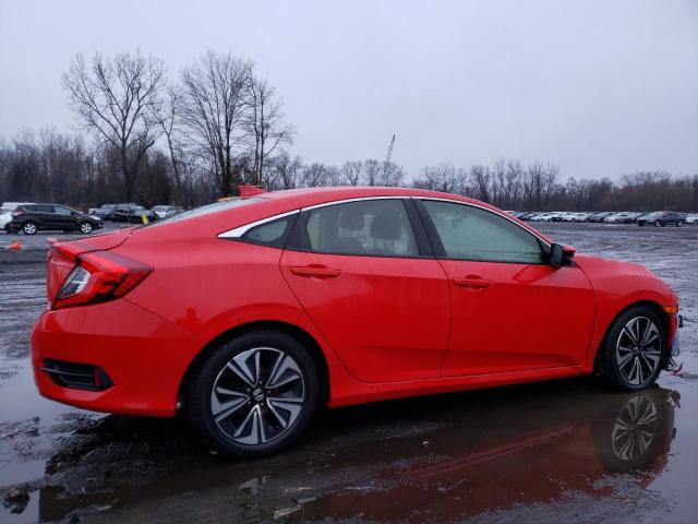 JHMFC1F76JX025195 - 2018 HONDA CIVIC EXL წითელი ფოტო 3