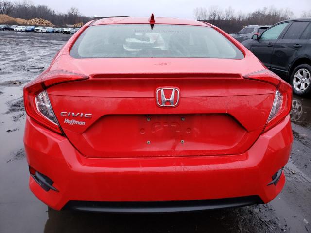 JHMFC1F76JX025195 - 2018 HONDA CIVIC EXL წითელი ფოტო 6