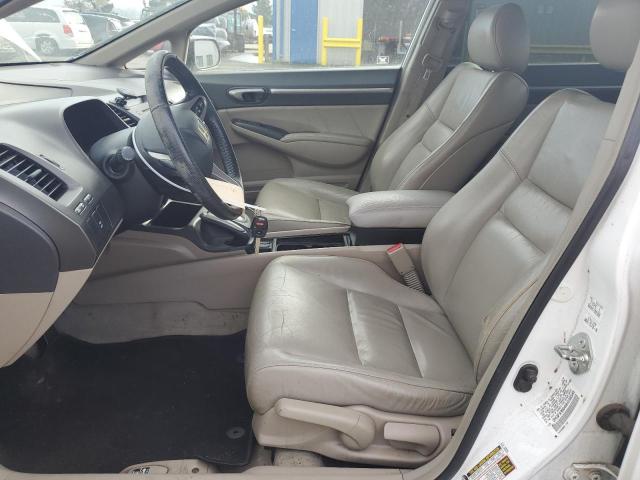 2HGFA16949H338546 - 2009 HONDA CIVIC EXL 白色 照片 7