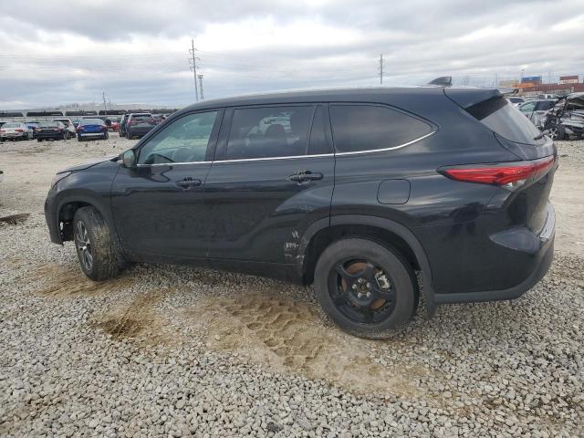 5TDGZRBH8NS216887 - 2022 TOYOTA HIGHLANDER XLE 黑色 照片 2