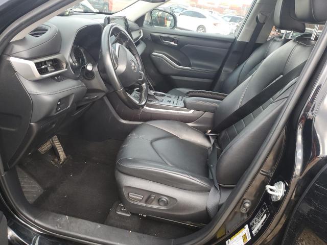 5TDGZRBH8NS216887 - 2022 TOYOTA HIGHLANDER XLE 黑色 照片 7