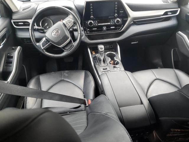 5TDGZRBH8NS216887 - 2022 TOYOTA HIGHLANDER XLE 黑色 照片 8