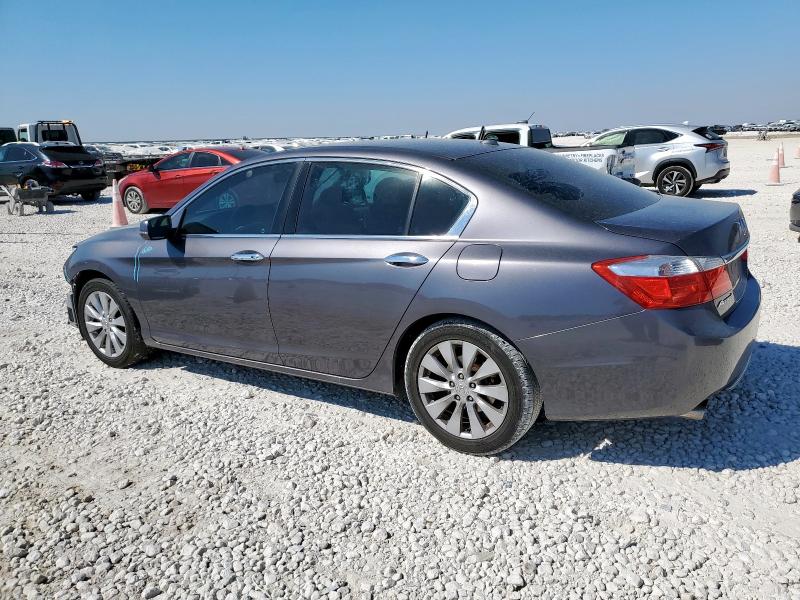 1HGCR3F82FA004329 - 2015 HONDA ACCORD EXL GRAY photo 2