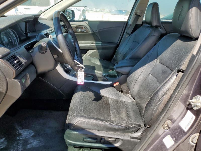 1HGCR3F82FA004329 - 2015 HONDA ACCORD EXL GRAY photo 7