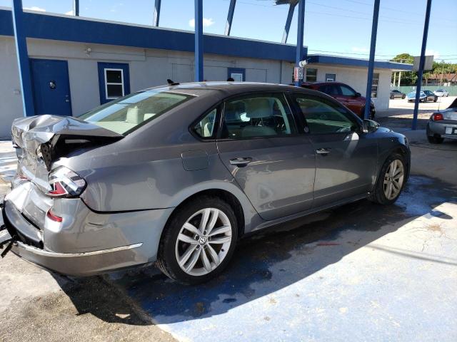 1VWLA7A31KC003158 - 2019 VOLKSWAGEN PASSAT WOLFSBURG Серый фото 3