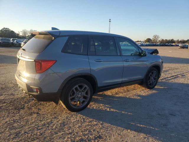 5FNYF7H55NB004452 - 2022 HONDA PASSPORT EXL GRAY photo 3