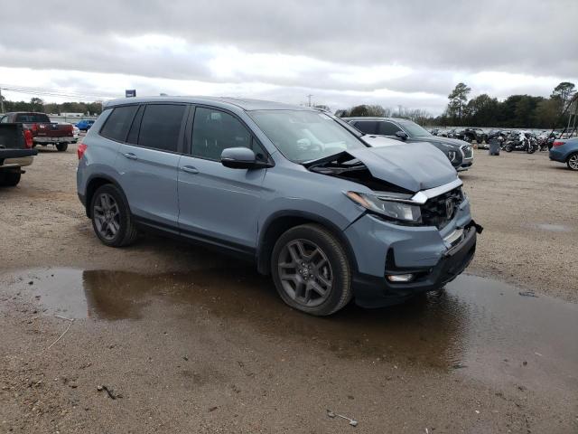 5FNYF7H55NB004452 - 2022 HONDA PASSPORT EXL GRAY photo 4
