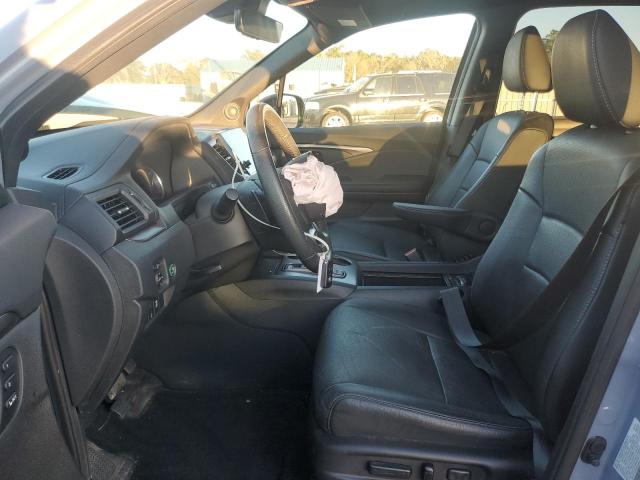 5FNYF7H55NB004452 - 2022 HONDA PASSPORT EXL GRAY photo 7