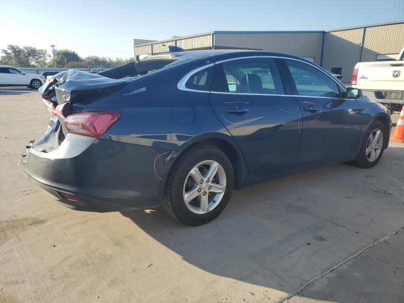 1G1ZD5ST0NF151966 - 2022 CHEVROLET MALIBU LT BLUE photo 3