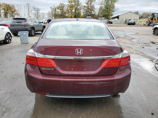 1HGCR2F82FA218327 - 2015 HONDA ACCORD EXL BURGUNDY photo 6