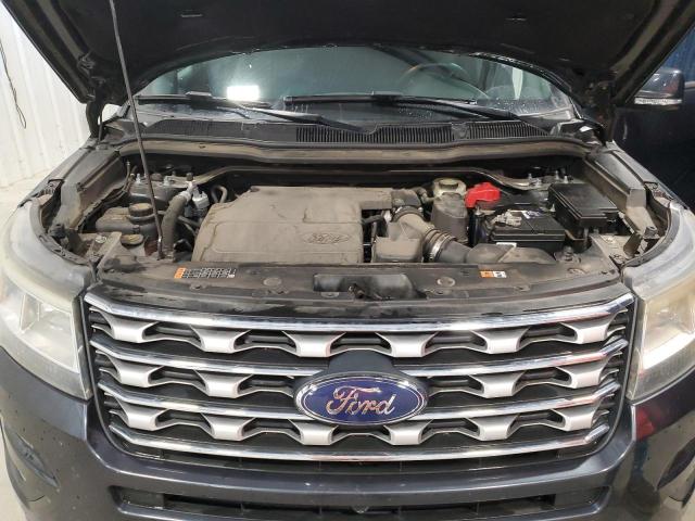 1FM5K7F85HGA01438 - 2017 FORD EXPLORER LIMITED 蓝色 照片 12