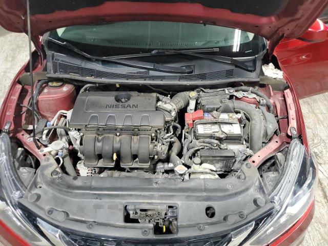 3N1AB7AP6JY266314 - 2018 NISSAN SENTRA S 勃艮第红 照片 11