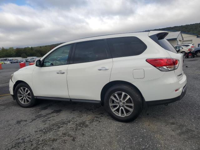 5N1AR2MM1DC665329 - 2013 NISSAN PATHFINDER S WHITE photo 2