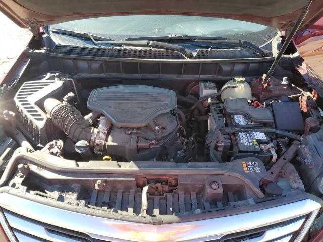 1GYKNARS4JZ225095 - 2018 CADILLAC XT5 红色 照片 12