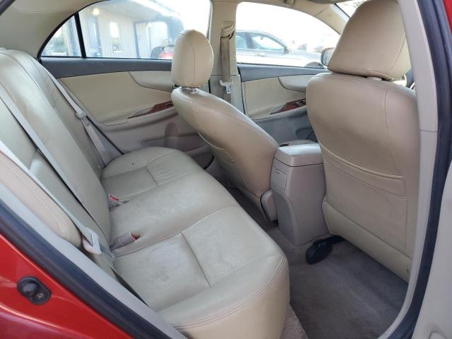 JTDBL40E399038415 - 2009 TOYOTA COROLLA BASE MAROON photo 10