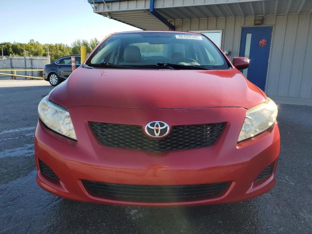 JTDBL40E399038415 - 2009 TOYOTA COROLLA BASE MAROON photo 5