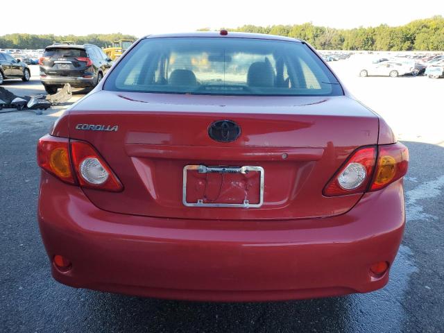 JTDBL40E399038415 - 2009 TOYOTA COROLLA BASE MAROON photo 6