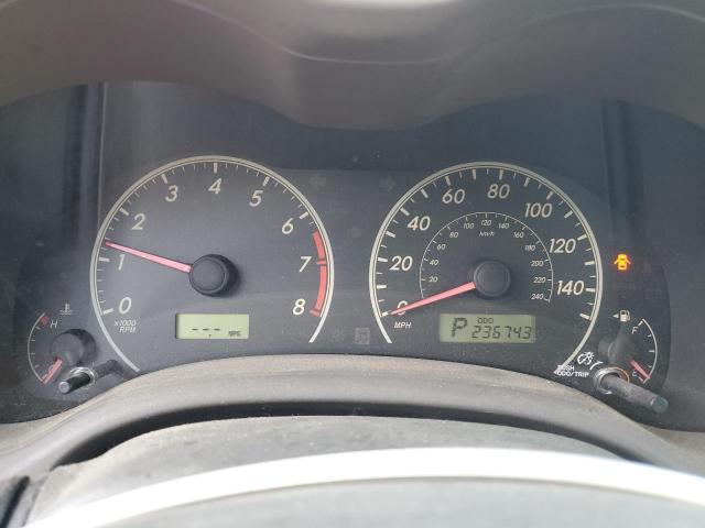 JTDBL40E399038415 - 2009 TOYOTA COROLLA BASE MAROON photo 9