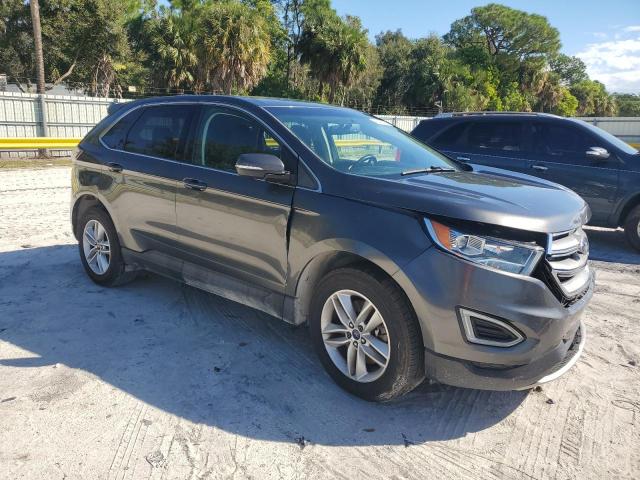 2FMPK4J90JBB67855 - 2018 FORD EDGE SEL CHARCOAL photo 4