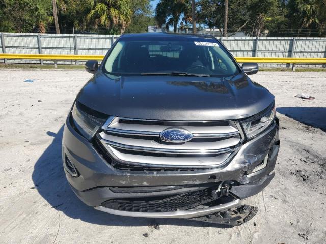 2FMPK4J90JBB67855 - 2018 FORD EDGE SEL CHARCOAL photo 5