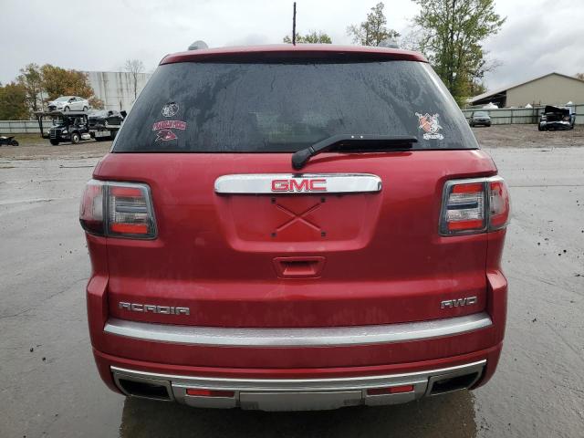 1GKKVTKD5EJ184501 - 2014 GMC ACADIA DENALI წითელი ფოტო 6