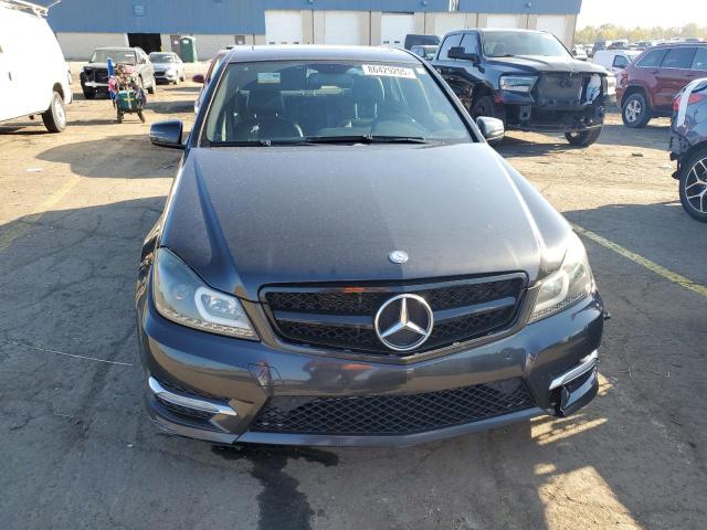 WDDGF8BB8CA639161 - 2012 MERCEDES-BENZ C 300 4MATIC CHARCOAL photo 5