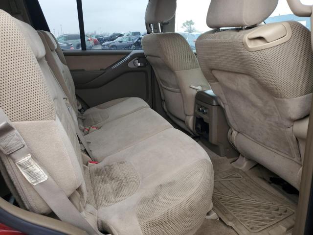 5N1AR18UX7C619622 - 2007 NISSAN PATHFINDER LE RED photo 11