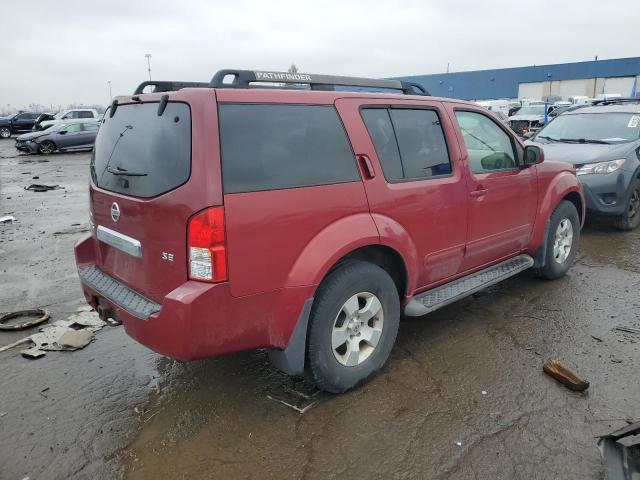5N1AR18UX7C619622 - 2007 NISSAN PATHFINDER LE RED photo 3