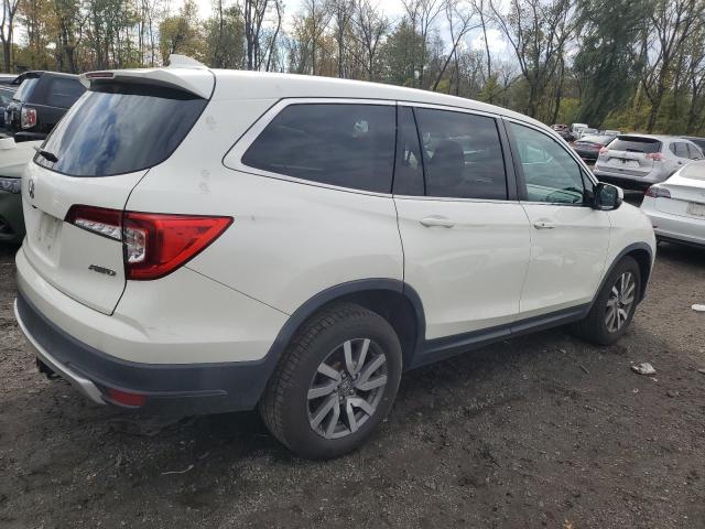 5FNYF6H33KB050415 - 2019 HONDA PILOT EX WHITE photo 3