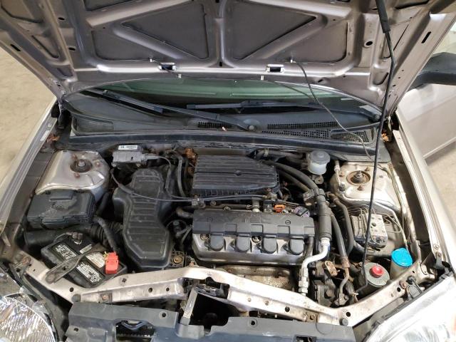 1HGEM229X2L074949 - 2002 HONDA CIVIC EX GOLD photo 11