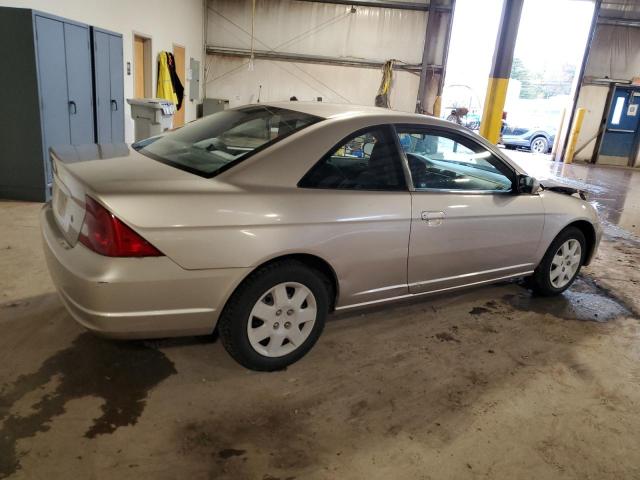 1HGEM229X2L074949 - 2002 HONDA CIVIC EX GOLD photo 3