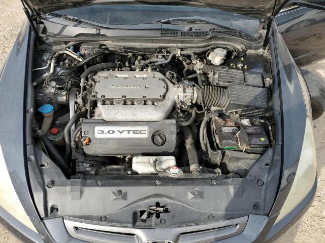 1HGCM665X3A075215 - 2003 HONDA ACCORD EX CHARCOAL photo 11