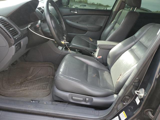 1HGCM665X3A075215 - 2003 HONDA ACCORD EX CHARCOAL photo 7
