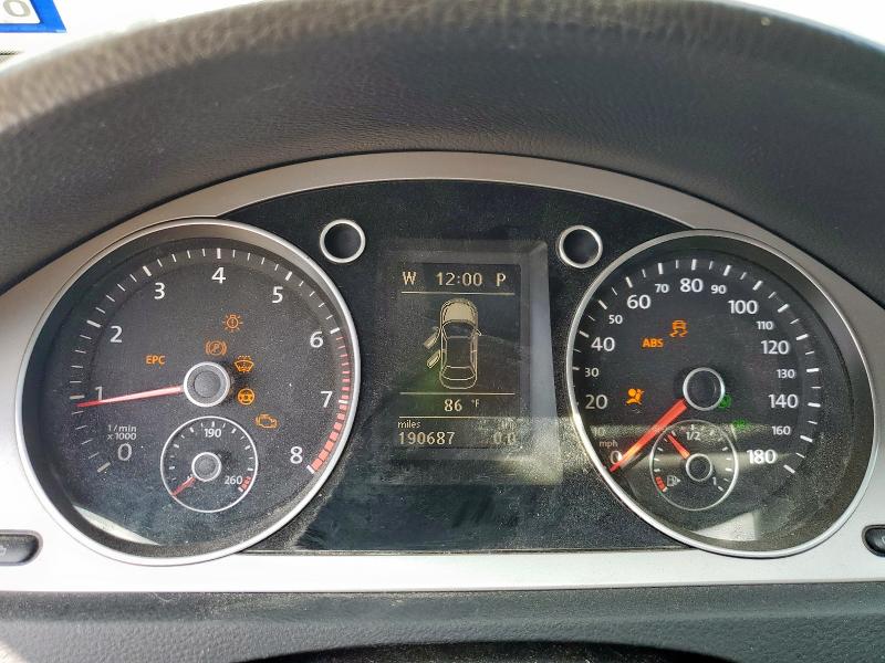 WVWMN7AN3BE720579 - 2011 VOLKSWAGEN CC SPORT GOLD photo 9