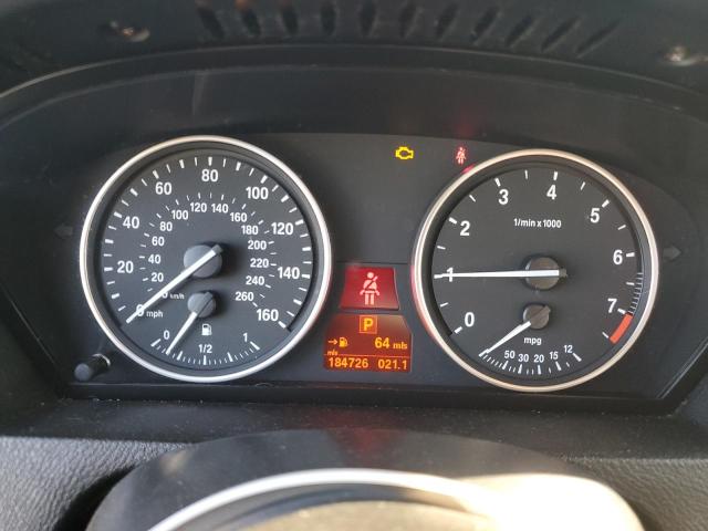 5UXZV4C56CL747143 - 2012 BMW X5 XDRIVE35I BLACK photo 9