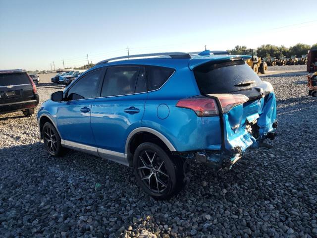 2T3NFREV6JW413678 - 2018 TOYOTA RAV4 SE 蓝色 照片 2