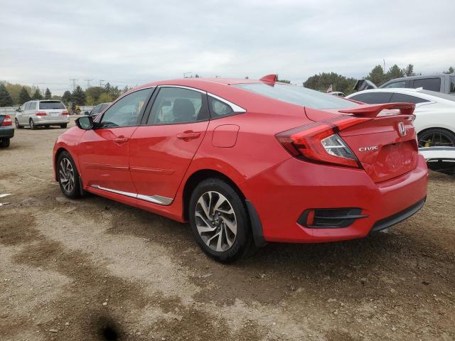 2HGFC2F77JH512953 - 2018 HONDA CIVIC EX RED photo 2