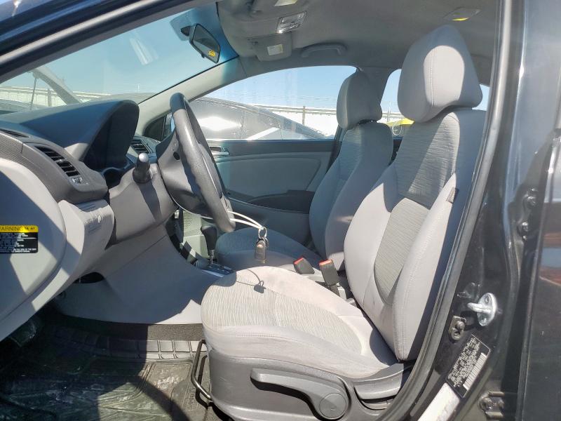 KMHCT4AE6HU353879 - 2017 HYUNDAI ACCENT SE შავი ფოტო 7