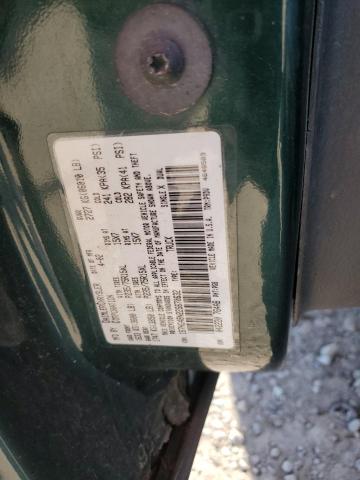 1B7HG48N22S670632 - 2002 DODGE DAKOTA QUAD SLT 绿色 照片 12