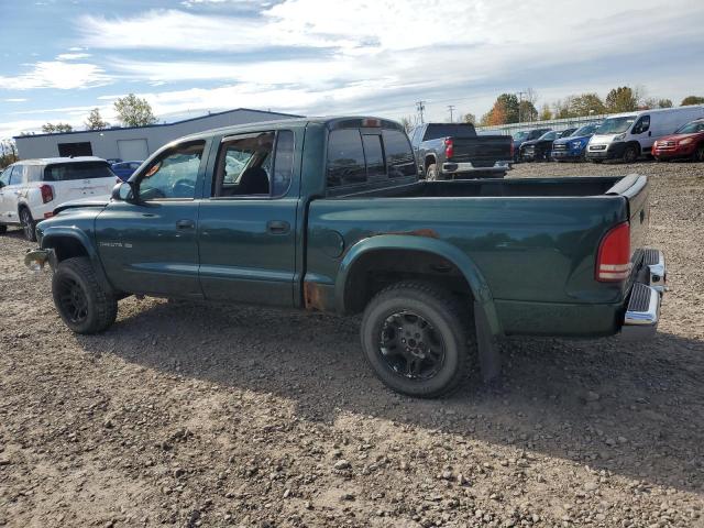 1B7HG48N22S670632 - 2002 DODGE DAKOTA QUAD SLT 绿色 照片 2