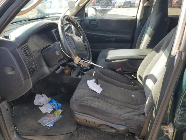 1B7HG48N22S670632 - 2002 DODGE DAKOTA QUAD SLT 绿色 照片 7