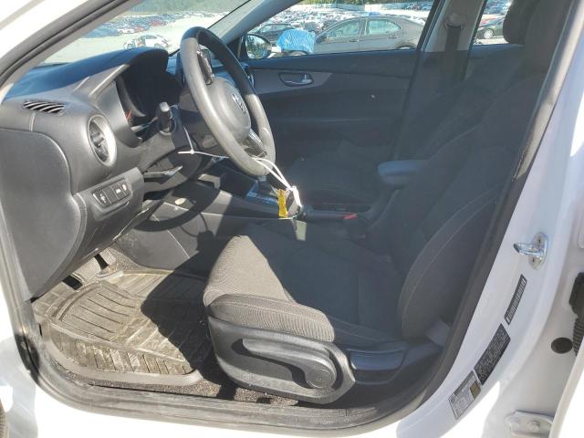 3KPF24AD4KE020713 - 2019 KIA FORTE FE WHITE photo 7