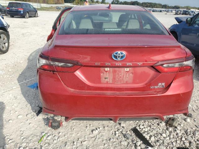 4T1S31AKXPU047573 - 2023 TOYOTA CAMRY SE NIGHT SHADE RED photo 6