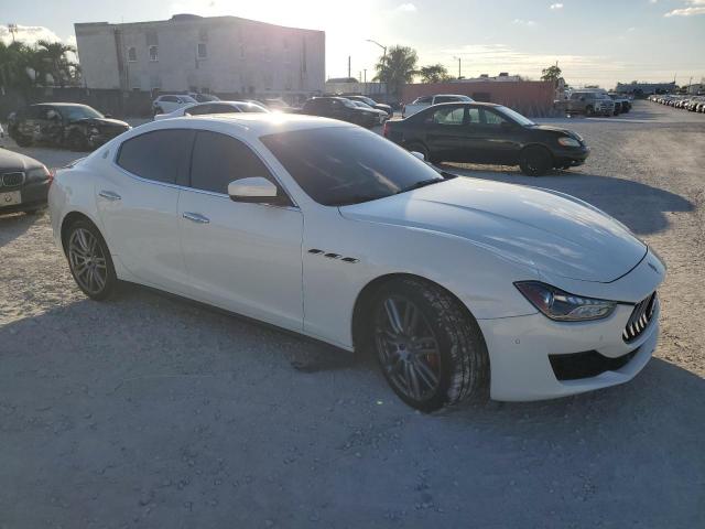 ZAM57XSA0J1267324 - 2018 MASERATI GHIBLI WHITE photo 4