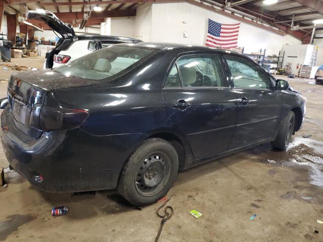 2T1BU4EE4AC432770 - 2010 TOYOTA COROLLA BASE BLACK photo 3