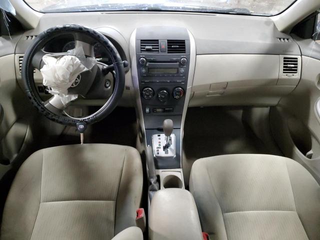 2T1BU4EE4AC432770 - 2010 TOYOTA COROLLA BASE BLACK photo 8