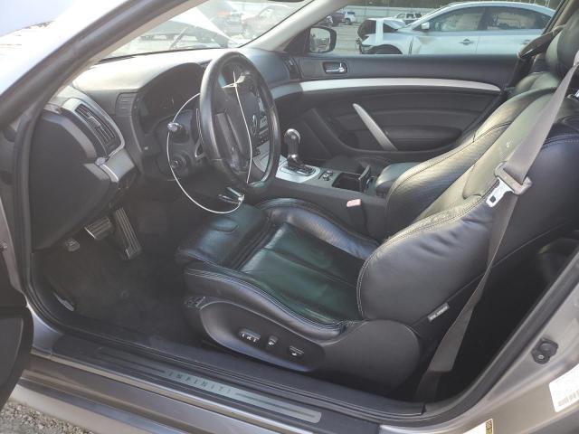 JNKCV64EX9M601637 - 2009 INFINITI G37 BASE SILVER photo 7